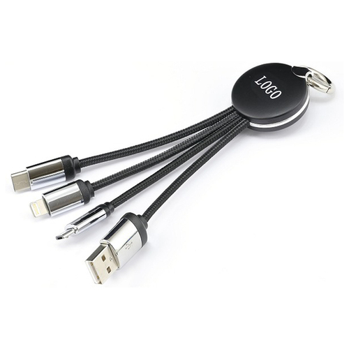 light up logo charger cable micro usb type c lighting