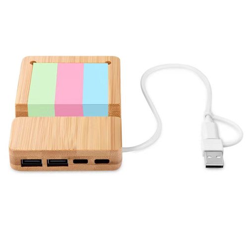 bamboo usb hub